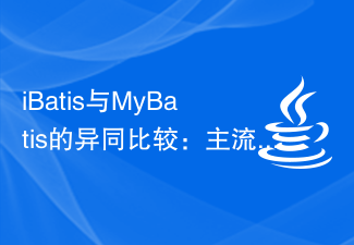 iBatis と MyBatis の類似点と相違点の比較: 主流の ORM フレームワークの比較