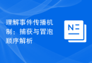 理解事件传播机制：捕获与冒泡顺序解析