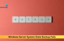 Windows Server系统状态备份失败[修复]