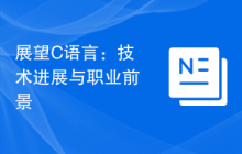 展望C语言:技术进展与职业前景