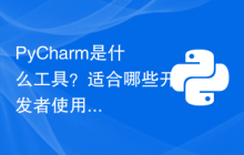 PyCharm是什么工具？适合哪些开发者使用？