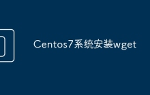 Centos7系统安装wget