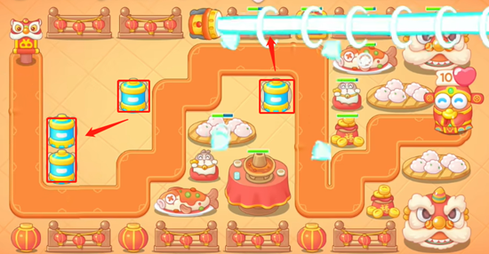 Defend Carrot 4 Battle of the Gods of Fortune Level 1 Clearance Guide