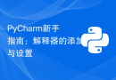 PyCharm新手指南：解释器的添加与设置