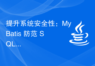 提升系统安全性：MyBatis 防范 SQL 注入攻击的技巧