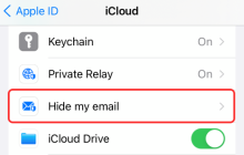 当您在 iPhone 上使用“隐藏我的电子邮件”时会发生什么？