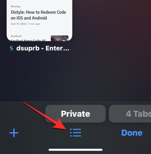 How to disable private browsing mode in Safari on iPhone