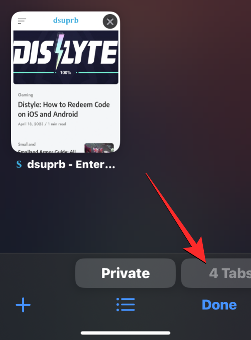 How to disable private browsing mode in Safari on iPhone