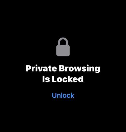 How to disable private browsing mode in Safari on iPhone