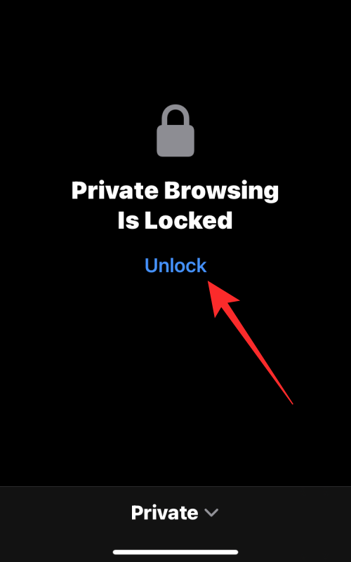 How to disable private browsing mode in Safari on iPhone