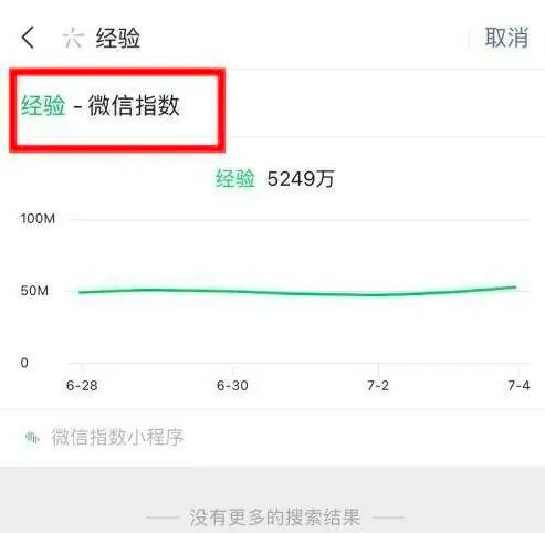 微信指數怎麼查