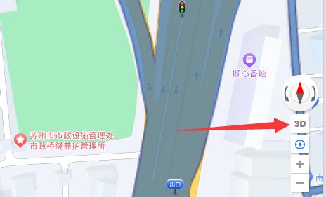 How to view Baidu Maps 3D real-life map