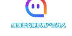 陌陌怎么搜索用户名找人