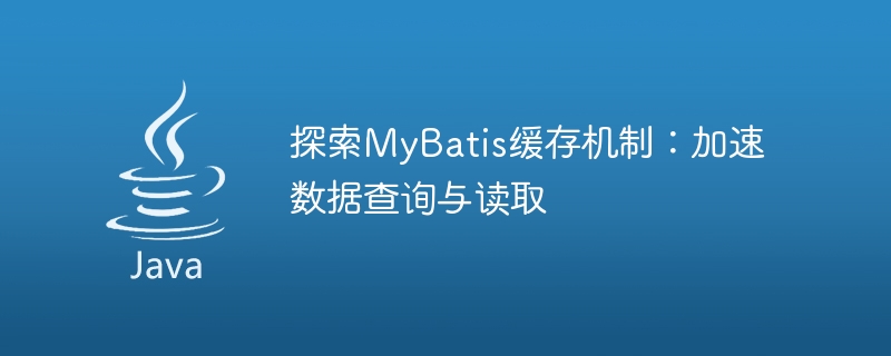 MyBatis缓存机制剖析：优化数据查询与读取速度