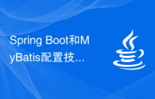Spring Boot和MyBatis配置技巧指南