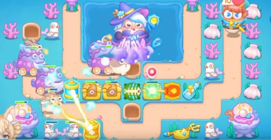 Guide to clearing Level 90 of Daughter of the Sea in Defend Carrot 4