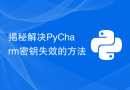 揭秘解决PyCharm密钥失效的方法