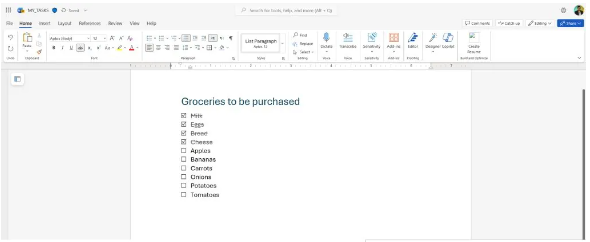 Microsoft Word für Web fügt eine neue Kontrollkästchenfunktion hinzu, um den Bearbeitungskomfort von Dokumenten zu verbessern