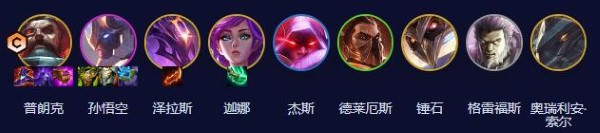 The strongest lineup in the latest version of Teamfight Tactics