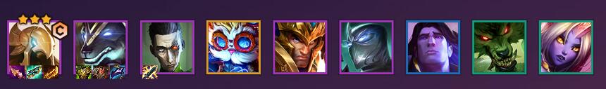 The strongest lineup in the latest version of Teamfight Tactics