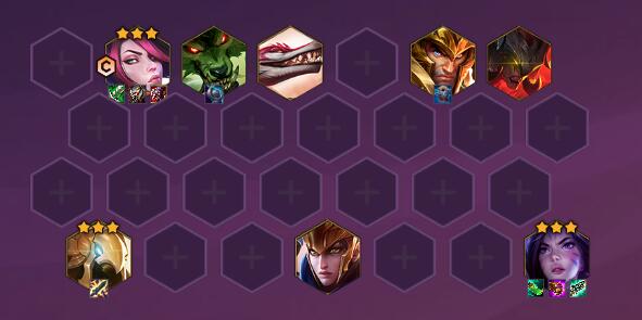 The strongest lineup in the latest version of Teamfight Tactics