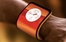 联想推出可弯曲概念手机：OLED显示屏 可弯曲套在手腕上