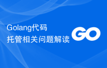 Golang代码托管相关问题解读