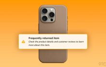 亚马逊标记苹果 iPhone 精织斜纹保护套：用户退货比例过高