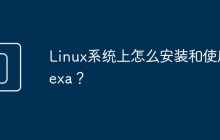 Linux系统上怎么安装和使用 exa？
