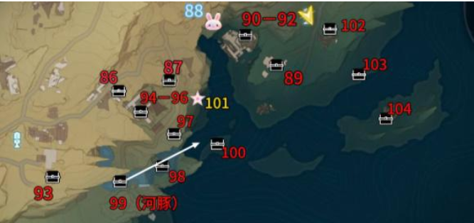 Singing Tide Desolate Stone Highlands Location List