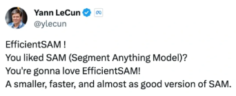 VPR 2024 满分论文!Meta提出EfficientSAM:快速分割一切!