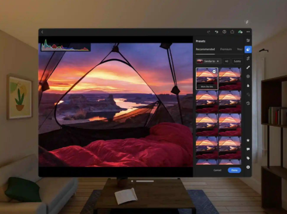 Adobe将Firefly引入Vision Pro头显，限时免费体验创意生成新境界