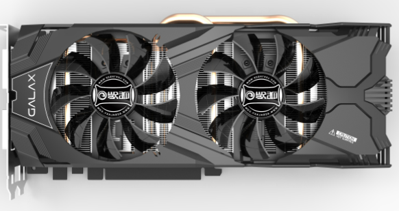 What is the temperature of the graphics card before the fan will turn on?