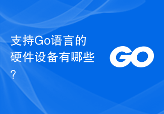 支持Go语言的硬件设备有哪些？