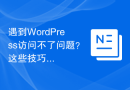 遇到WordPress访问不了问题？这些技巧帮你轻松排查！