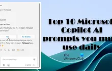 微软十大副驾驶人工智能提示你每天都必须使用