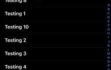 如何在iPhone上的列表之间拖放联系人