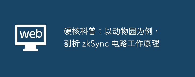 硬核科普：以动物园为例，剖析 zkSync 电路工作原理