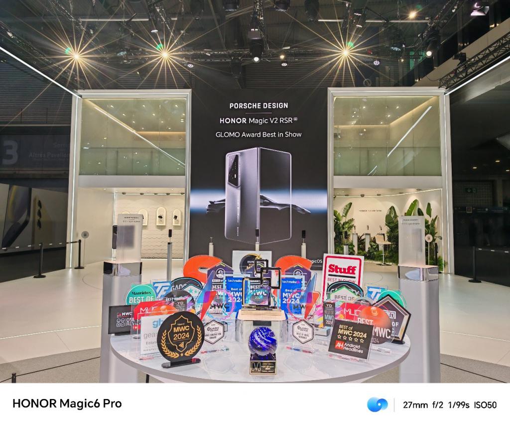 HonorがMWC2024最優秀製品賞を受賞、中国企業が5年ぶりに再び受賞