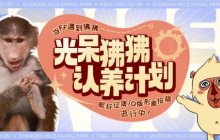 《最终幻想14》FF14 X 上海野生动物园 光呆狒狒认养计划启动！