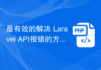 Cara paling berkesan untuk menyelesaikan ralat API Laravel