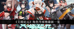 《艾塔纪元》角色节奏榜最新一览