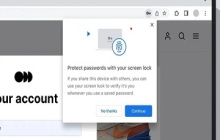 谷歌Chrome浏览器 桌面端引入新API：填充密码前可通过指纹进行认证