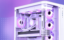 乔思伯 TK-3 青春版曲面海景房机箱上架：支持背插主板，499 元起