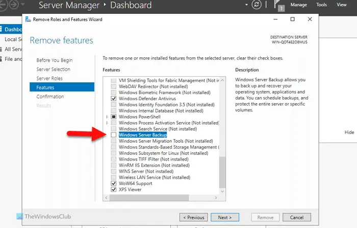 如何启动、停止和重新启动Windows Server Backup服务