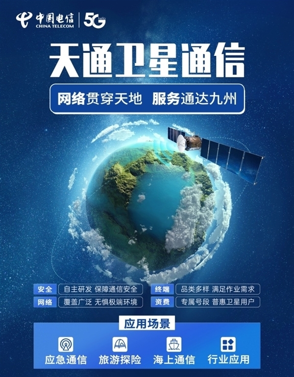 China Telecom erhält Ressourcen für internationale Codenummern, und die Satellitenkommunikationsdienste von Tiantong werden das Ausland abdecken