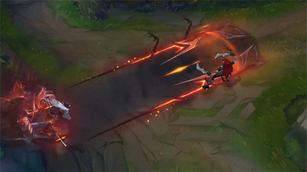 League of Legends Mobile Liste des effets spéciaux du skin Western Shadow Yongen