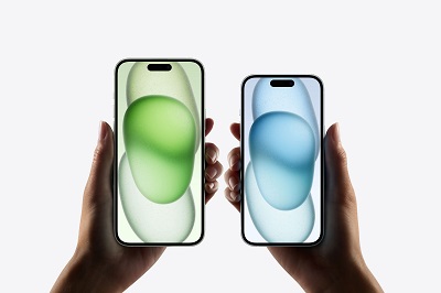 Quel est le prix et la couleur du téléphone mobile Apple 15 ?