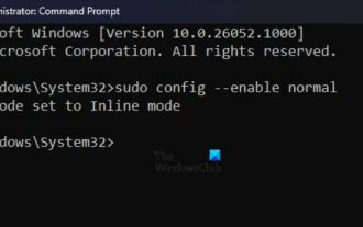 How to run SUDO commands in Windows 11/10