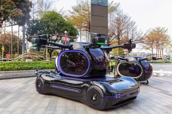 GAC GOVE flying car successfully made its first flight in Guangzhou CBD, and the era of urban air travel may be coming